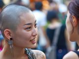 スキンヘッド画像　神奈川県　鎌倉市　#スキンヘッド女子　#坊主頭　#坊主女子　#AI美女　　