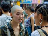 スキンヘッド画像　福岡県　福津市　#スキンヘッド女子　#坊主頭　#坊主女子　#AI美女　　